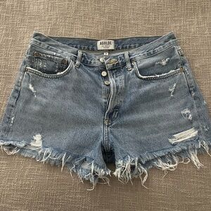 Agolde Parker vintage cut off shorts